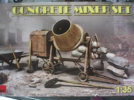 CONCRETE MIXER SET 1/35