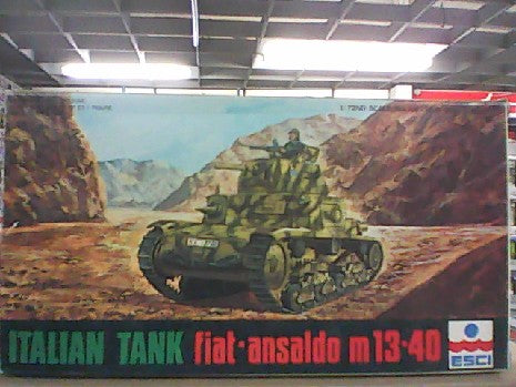 ITALIAN TANK FIAT.ANSALDO M 13.40 1/72