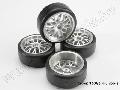 Tires, Pro-Trax directional on-road (medium compound with contou