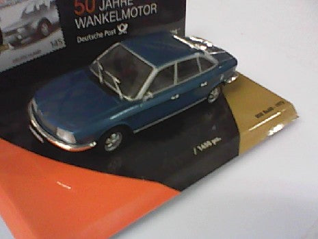 NSU RO 80 BLEU M╔TAL 1972 1/43