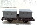WAGON PLAT ACEM 29 EPOQUE 3 + 2 CADRE GRIS HO