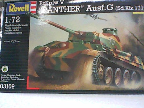 PANTHER AUSF G SD.KFZ.171  PZKPFW V  1/72