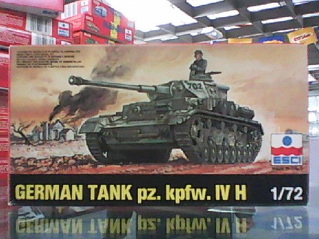 GERMAN TANK PZ.KPFW IV H 1/72