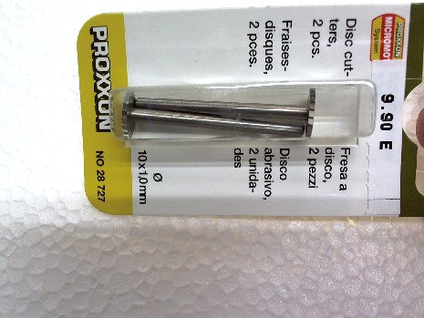 FRAISE EMBOUT EN ACIER WOLFRAM-VANADIUM AXE 3,0 MM PAR 2