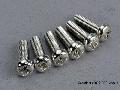 Screws, 3x10mm roundhead machine (6)