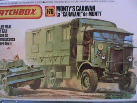 MONTY S CARAVAN CARAVANE DE MONTY 1/72