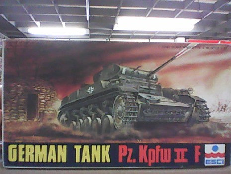 GERMAN TANK PZ.KPFW II F 1/72