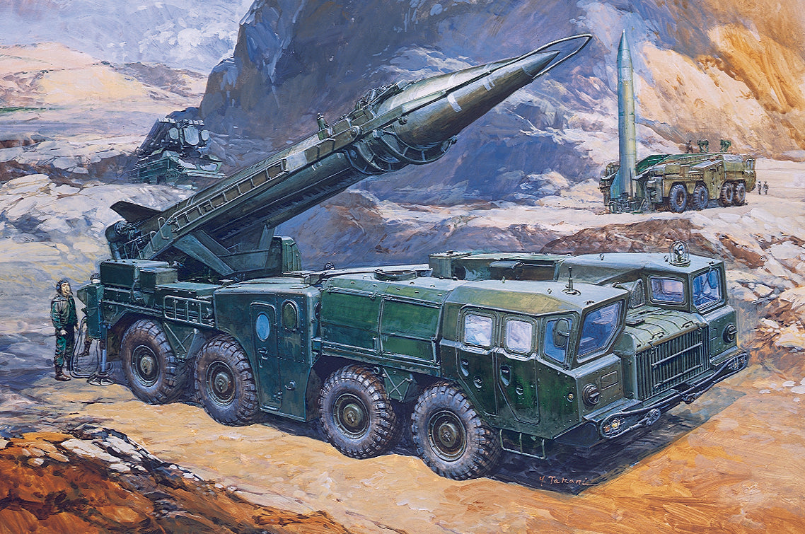 SCUDD SS 1C AVEC RAMPE MAZ-543 TEL 1/35