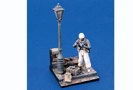 PARA ALLEM.WW2 DIORAMA 1/35