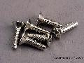 Screws, 3x10mm countersunk self-tapping (6)
