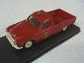 PEUGEOT 403 Pompier Miniature 1/43 - Modèle Réaliste de Véhicule de Secours