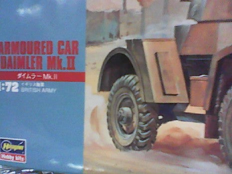 ARMOURED CAR DAIMLER MK.II 1/72