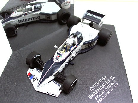 BRABHAM BT-52 de Riccardo Patrese - GP du Brésil 1983 en Miniature
