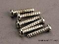 Screws, 3x14mm roundhead self-tapping (6)