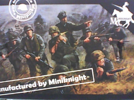 WW2 EQUIPE DE COMBAT ALLEMANDS 1/72