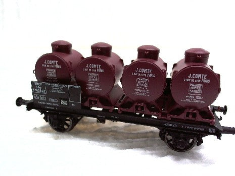 PORTE CITERNE EPOQUE 3 4 CONTAINERS J.COMTE HO