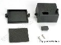 Box, receiver/ x-tal access rubber plug/ adhesive foam chassis p