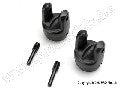 Yokes, differential and transmission (2)/ 4x15mm screw pins (2)