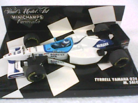 Miniature TYRELL YAMAHA 024 M.SALO 1/43 - Minichamps
