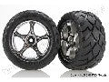 Tires & wheels, assembled (Tracer 2.2" chrome wheels, Anaconda 2