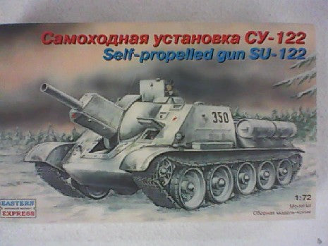 SELF-PROPELLED GUN SU-122 1/72