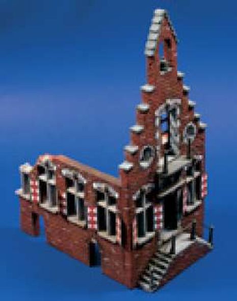 MAIRIE EN RUINE 1/35