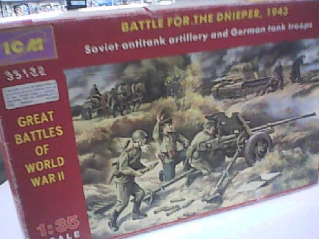ENSEMBLE BATAILLE SUR LE DNIEPR 1943 1/35