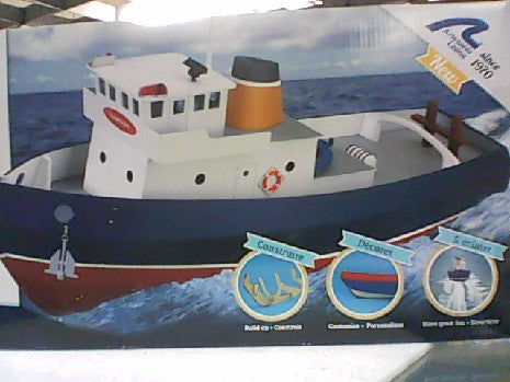 MAQUETTE REMOLCADOR -- SAMSON --