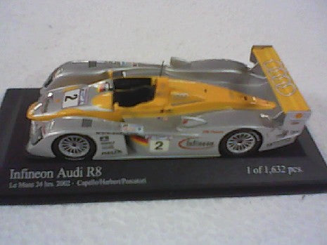 Miniature Audi R8 Le Mans 2002 – Modèle 1/43