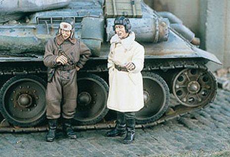 TANKISTES SOVIETS 1/35