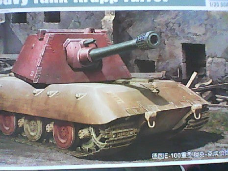 E-100 HEAVY TANK KRUPP TURRET 1/35