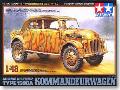 Maquette TAMIYA Commandeurwagen 1/48 - Véhicule Militaire
