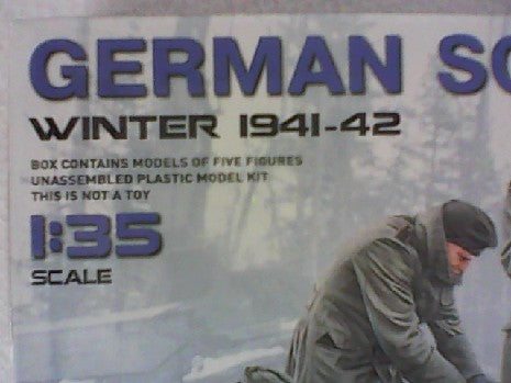 GERMAN SOLDIERS WINTER 1941-42 1/35