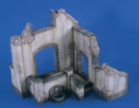 COIN DE MAISON EN RUINE 1/35