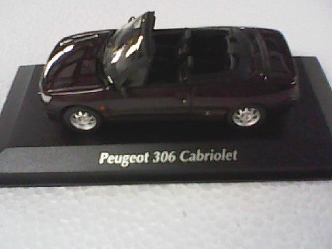 PEUGEOT 306 CABRIOLET 1998 1/43