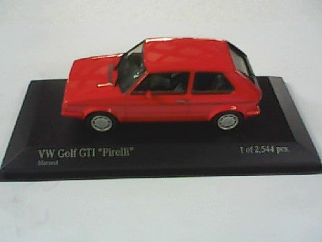 VW GOLF GTI 1977 ROUGE 1/43
