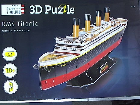 3D PUZZLE RMS TITANIC