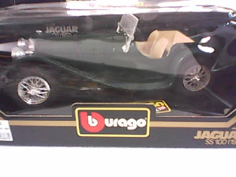 JAGUAR SS 100 1937 1/18 VERTE