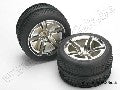 Tires & wheels, assembled, glued (Jato Twin-Spoke wheels, Victor