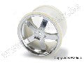 Wheels, Hurricane 3.8" (chrome) (2) (also fits Maxx series)