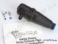 Tuned pipe, assembled (N. Rustler, N. 4-Tec, N. Sport style) (TR