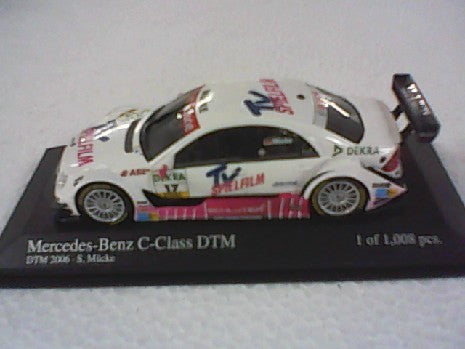 Miniature Mercedes C-Class DTM 2006 - S. Mücke 1/43