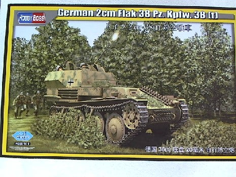 GERMAN 2CM FLAK 38 PZ KPFW 38 1/35