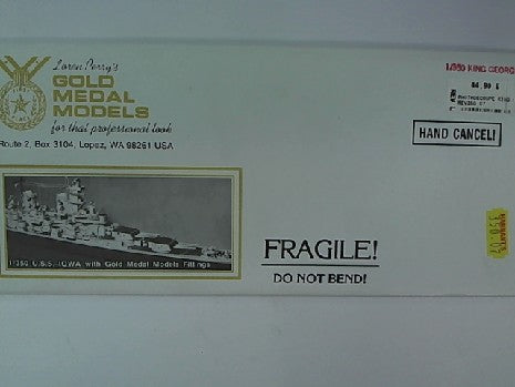 PHOTODECOUPE KING GEORGE V 1/350