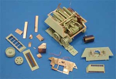 PARTIE ARRIERE T34/76 1/35