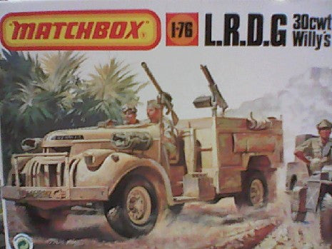 LRDG 30 CWT CHEVROLET WILLYS JEEP 1/72