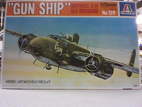 GUN SHIP MITCHELL B25 H/J VERSION 1/72