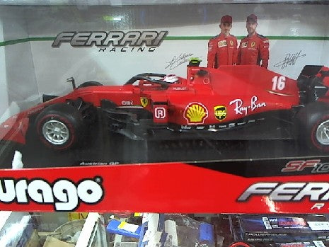 FERRARI SF21 F1 TEAM SCUDERIA FERRARI #16 CHARLES LECLERC 1/18