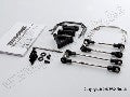 Sway bar kit, Revo (front and rear) (includes thick and thin swa