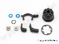 Carrier, differential (heavy duty)/ differential fork/ linkage a